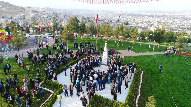 Türkiyədə Qarabağ parkının və Xocalı abidəsinin açılışı oldu - FOTO