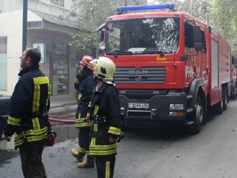 Xırdalanda evdə yanğın