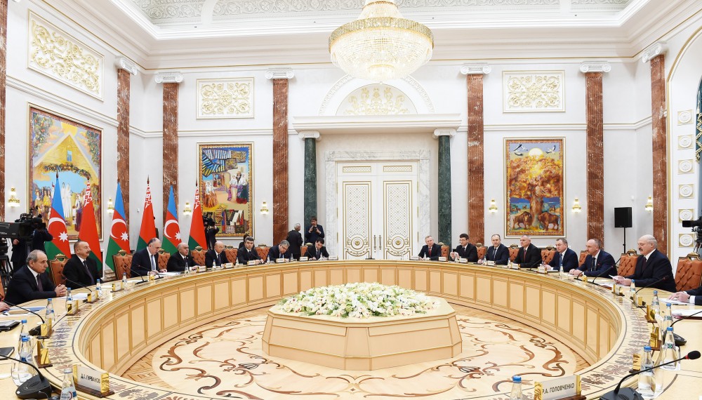 İlham Əliyev: “Azərbaycan üçün Belarus mehriban dost və etibarlı tərəfdaşdır”
