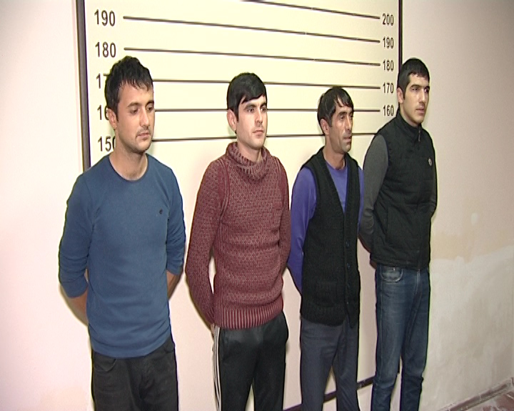 Sumqayıtda avtomobil oğruları tutuldu - FOTOLAR