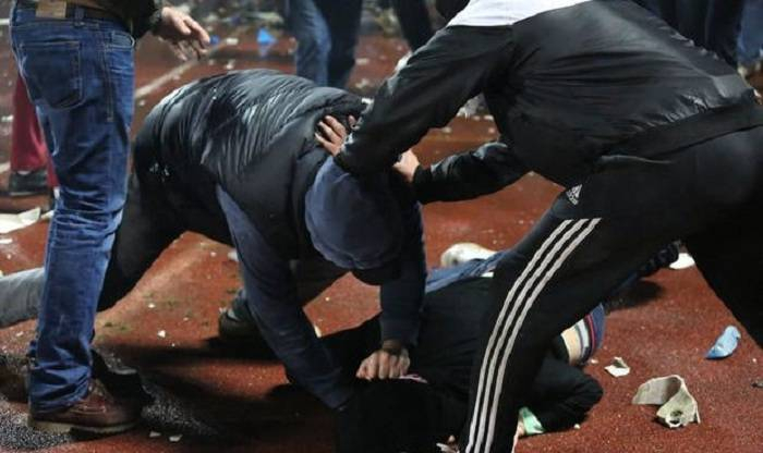 Bərdədə kütləvi dava: 4 nəfər bıçaqlandı - FOTO