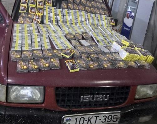 Gömrükdə külli miqdarda pirotexniki vasitələr tutuldu