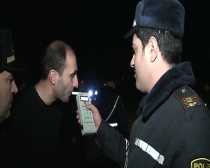 Reyd keçirildi, sərxoş sürücülər tutuldu