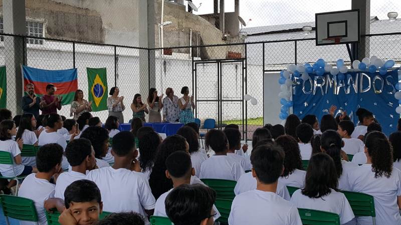 Braziliyadakı Azərbaycan məktəbində xeyriyyə tədbiri keçirilib