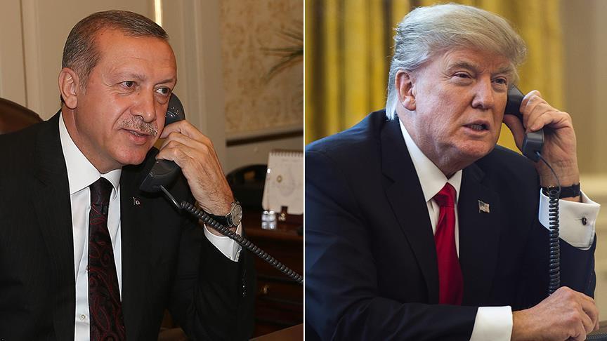 Tramp və Ərdoğan arasında telefon danışığı olub