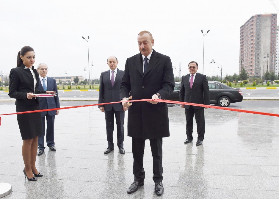 Binəqədi Məhkəməsinin yeni binasının açılışı olub