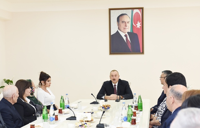 Prezident: “Bu il 5800 köçkün ailəsi üçün fərdi evlər, mənzillər tikilərək istifadəyə verilib”