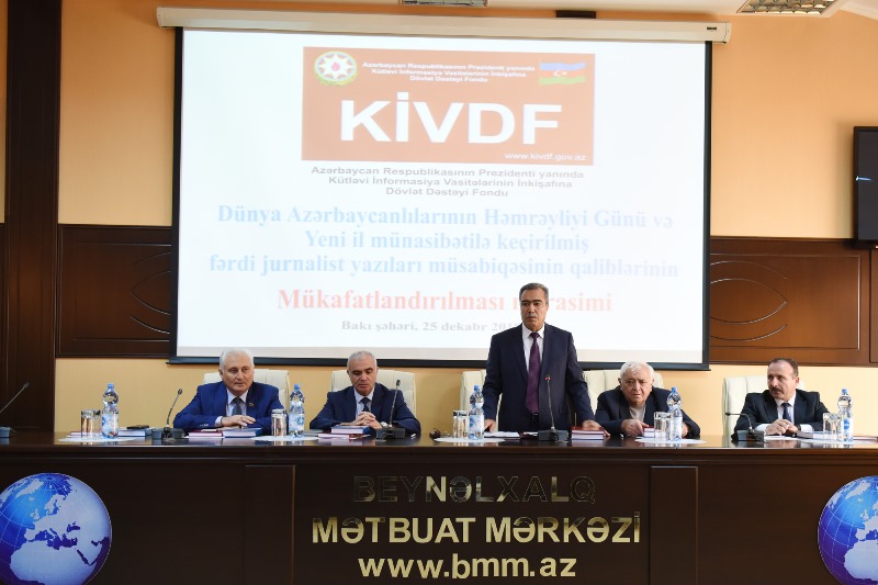 KİVDF-nin müsabiqəsində qalib jurnalistlər - Tam SİYAHI