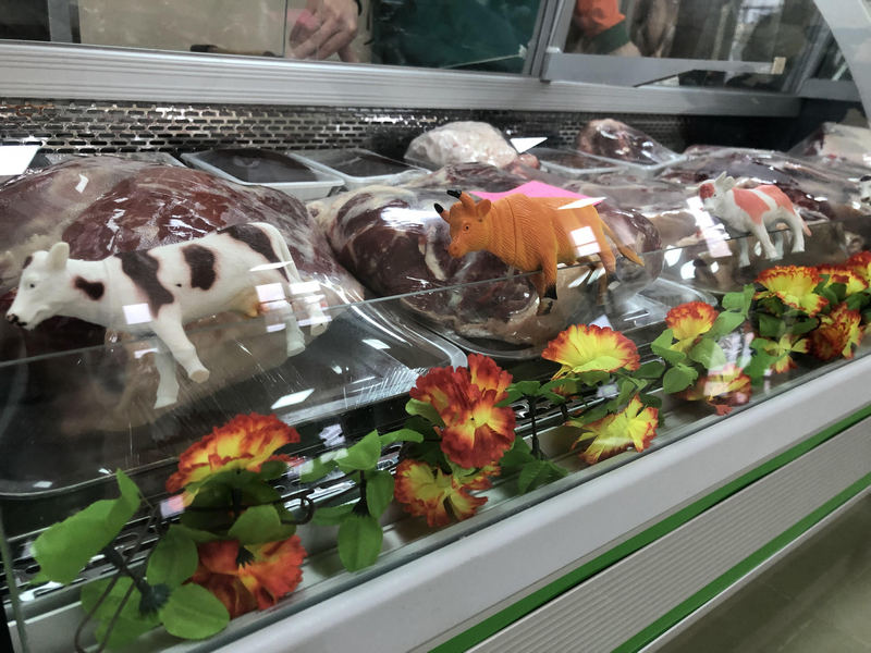 Bakıda yeni ət satışı məntəqəsi fəaliyyətə başladı -  FOTOLAR
