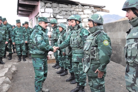 Elçin Quliyev Ermənistanla sərhədə getdi - FOTOLAR