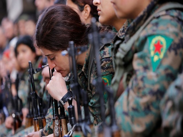 ABŞ Suriya kürdlərinə yeni silahlar verəcək