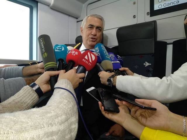 Cavid Qurbanov: “Bakı-Gəncə qatarında sürət 300 km-ə qədər artırıla bilər”