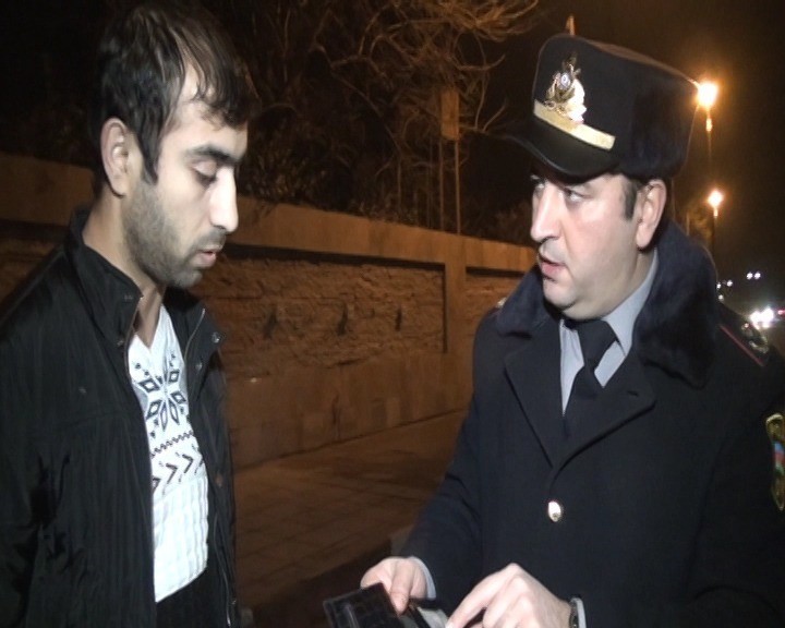 DYP bayram axşamı reyd keçirdi - 13 SÜRÜCÜ CƏRİMƏLƏNDİ