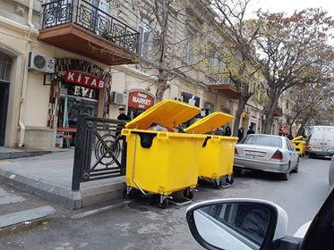 Bakiya Avropadan yeni konteynerlər gətirilib