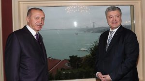 Ərdoğanla Poroşenkonun qapalı görüşü başa çatdı