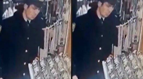 Polis əməkdaşı oğurluğa görə işdən çıxarıldı - VİDEO