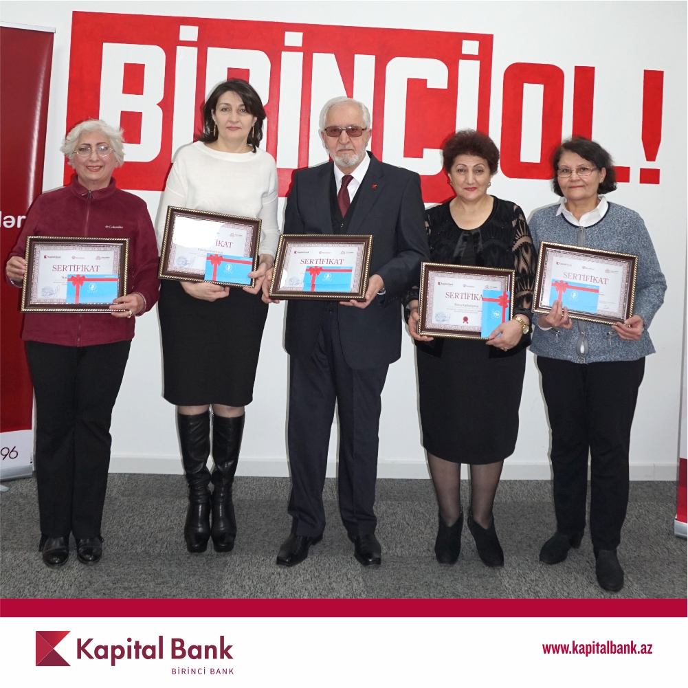 Kapital Bank-da ahıl “Könüllülər”in də məzun günü…
