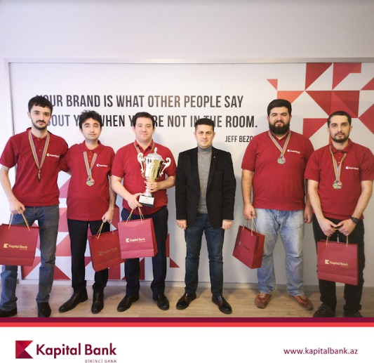 Kapital Bank “Breyn Rinq”in qalib komandasını mükafatlandırdı