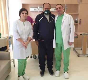 Qarabağ müharibəsi veteranına qohumunun böyrəyi köçürüldü