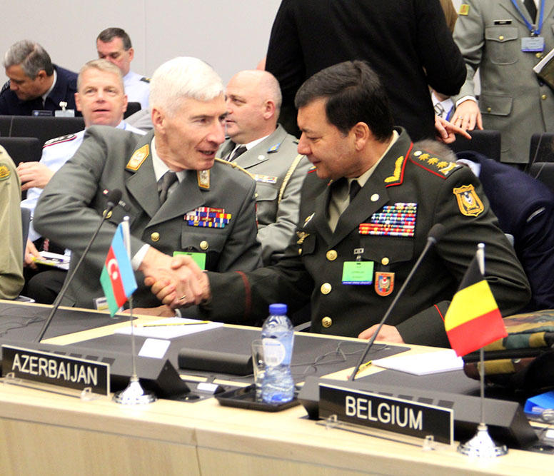 Nəcməddin Sadıkov NATO-nun toplantısında iştirak edib