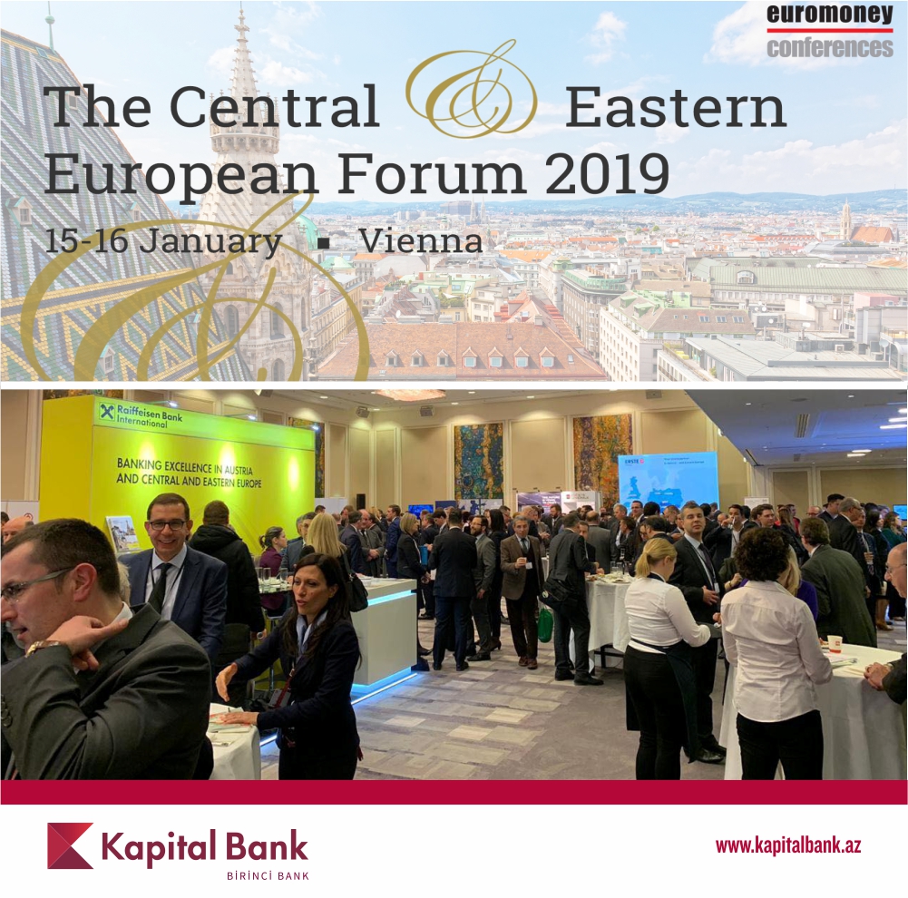 Kapital Bank Euromoney-2019 forumunda iştirak edir   