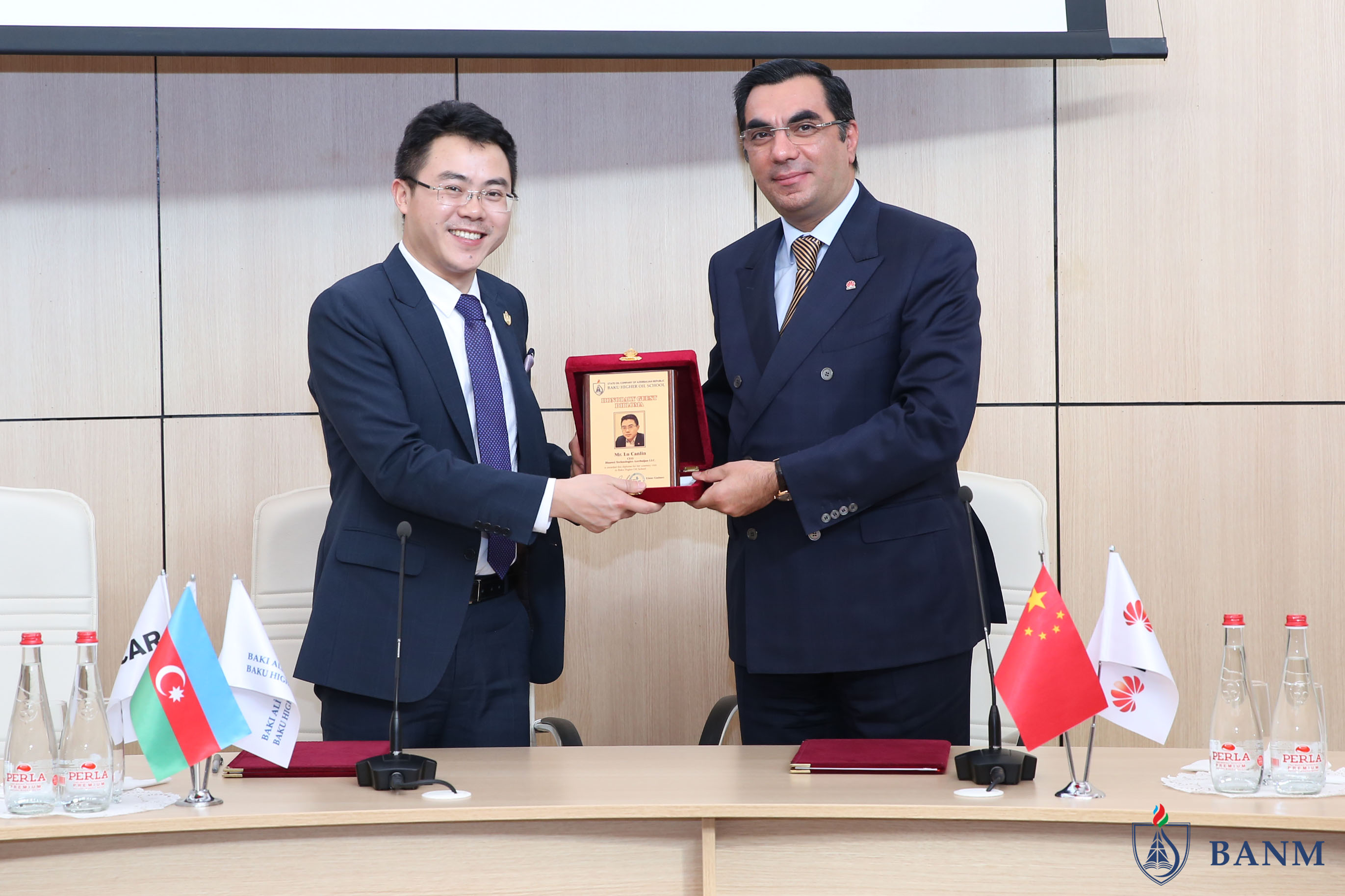 Bakı Ali Neft Məktəbi “Huawei” şirkətilə əməkdaşlığa başladı