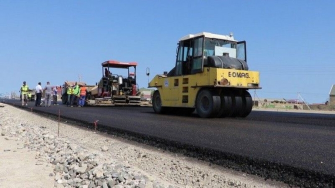 Kürdəmirdə yol tikintisinin davamı üçün 8,8 milyon manat ayrıldı