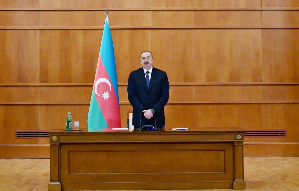 Prezident və birinci xanım şəhid ailələrilə görüşdü