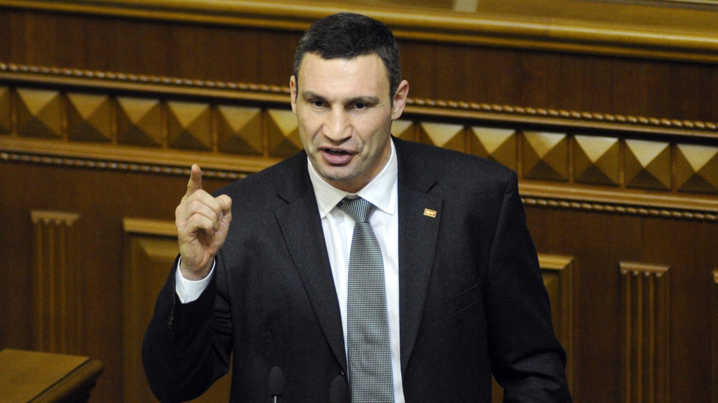 Kiyev meri xəstəxanaya yerləşdirildi