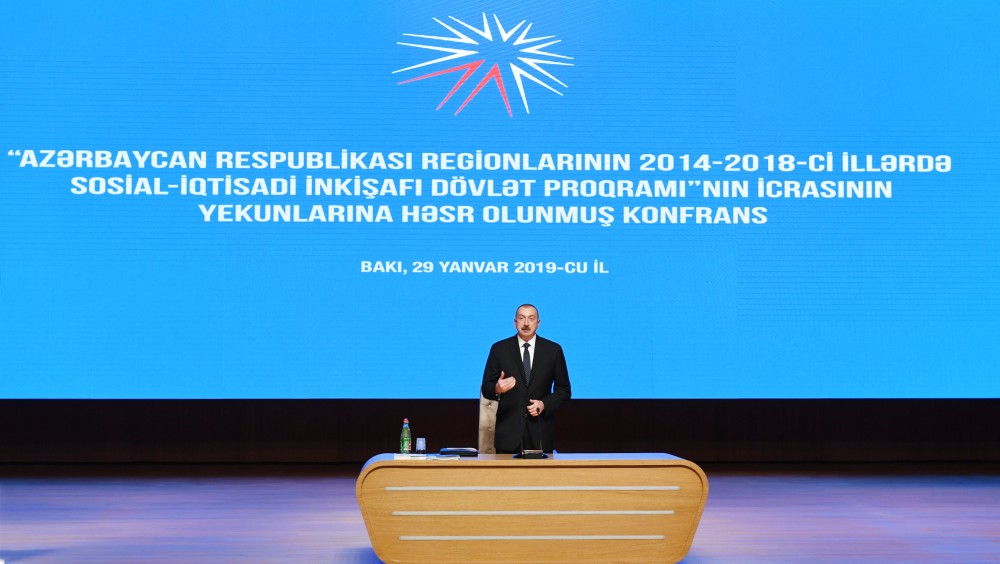 Prezident regionların sosial-iqtisadi inkişafı ilə bağlı konfrans keçirib - YENİLƏNİB