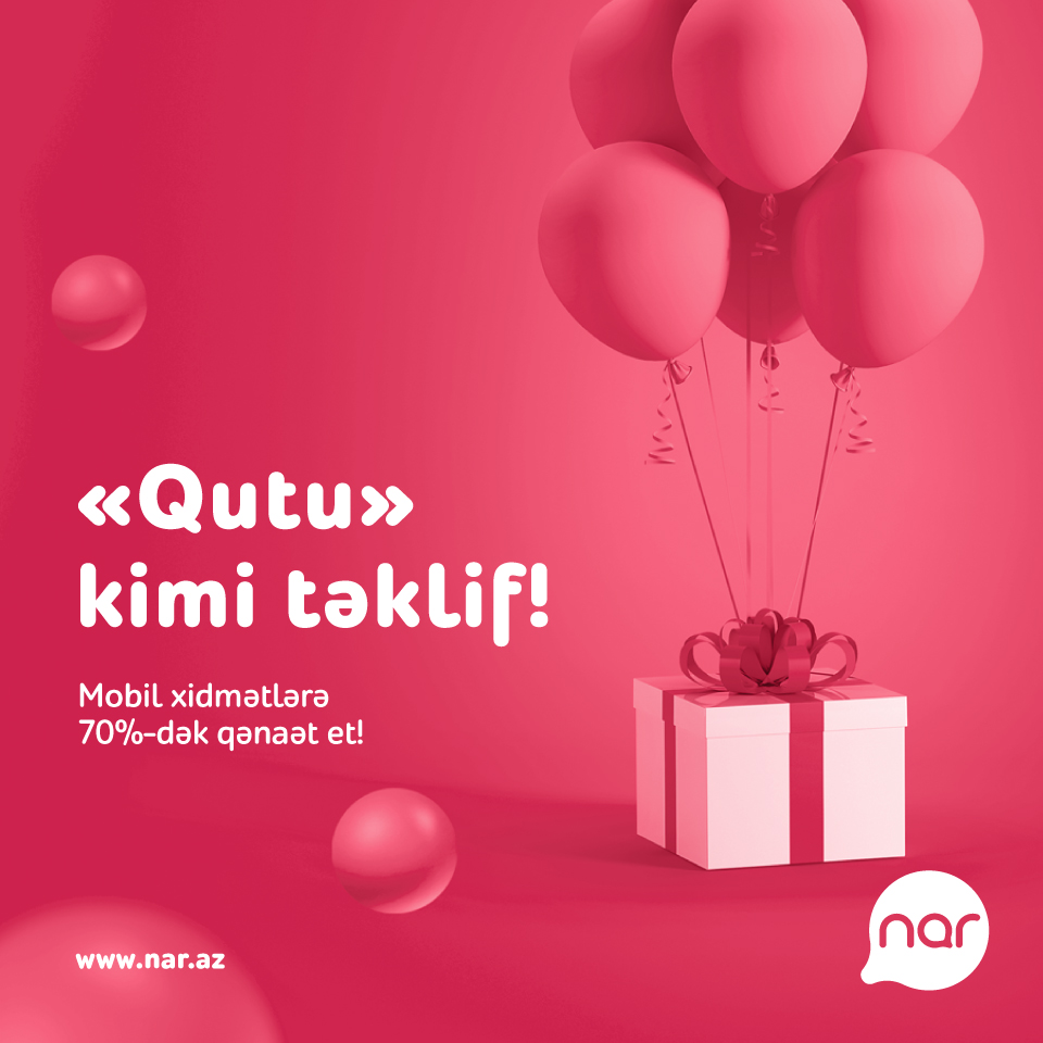 “Nar”ın “Qutu” təklifindən istifadə edənlərin sayı 2 dəfə artıb