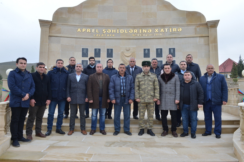 Cocuq Mərcanlıda gənc hərbçilərlə görüş keçirildi