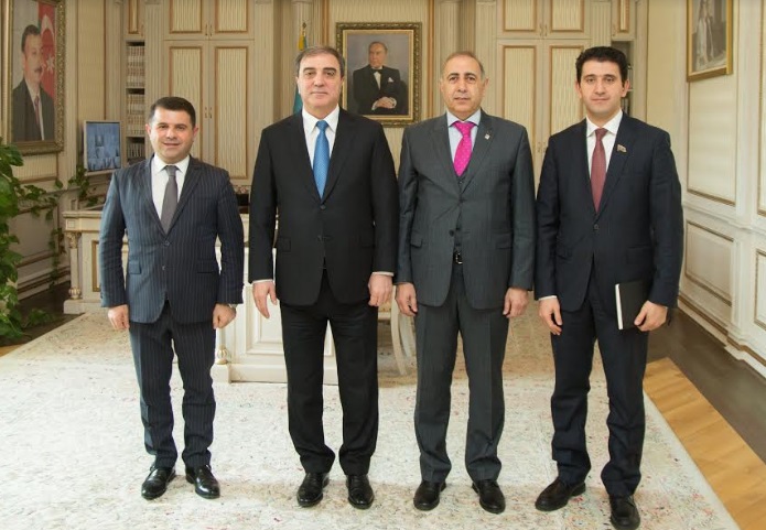 Niyazi Bayramov Taner Bozkuşu qəbul edib