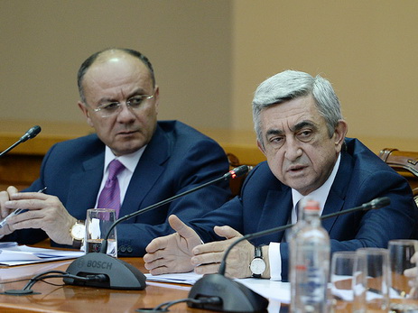 Sarkisyan və Ohanyan üzləşdirildi