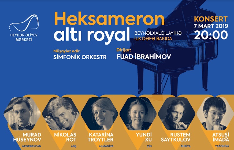 Heydər Əliyev Mərkəzində “Heksameron” əsəri təqdim olunacaq