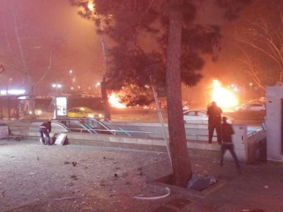 Türkiyədə hərbi kazarmada partlayış: 5 yaralı