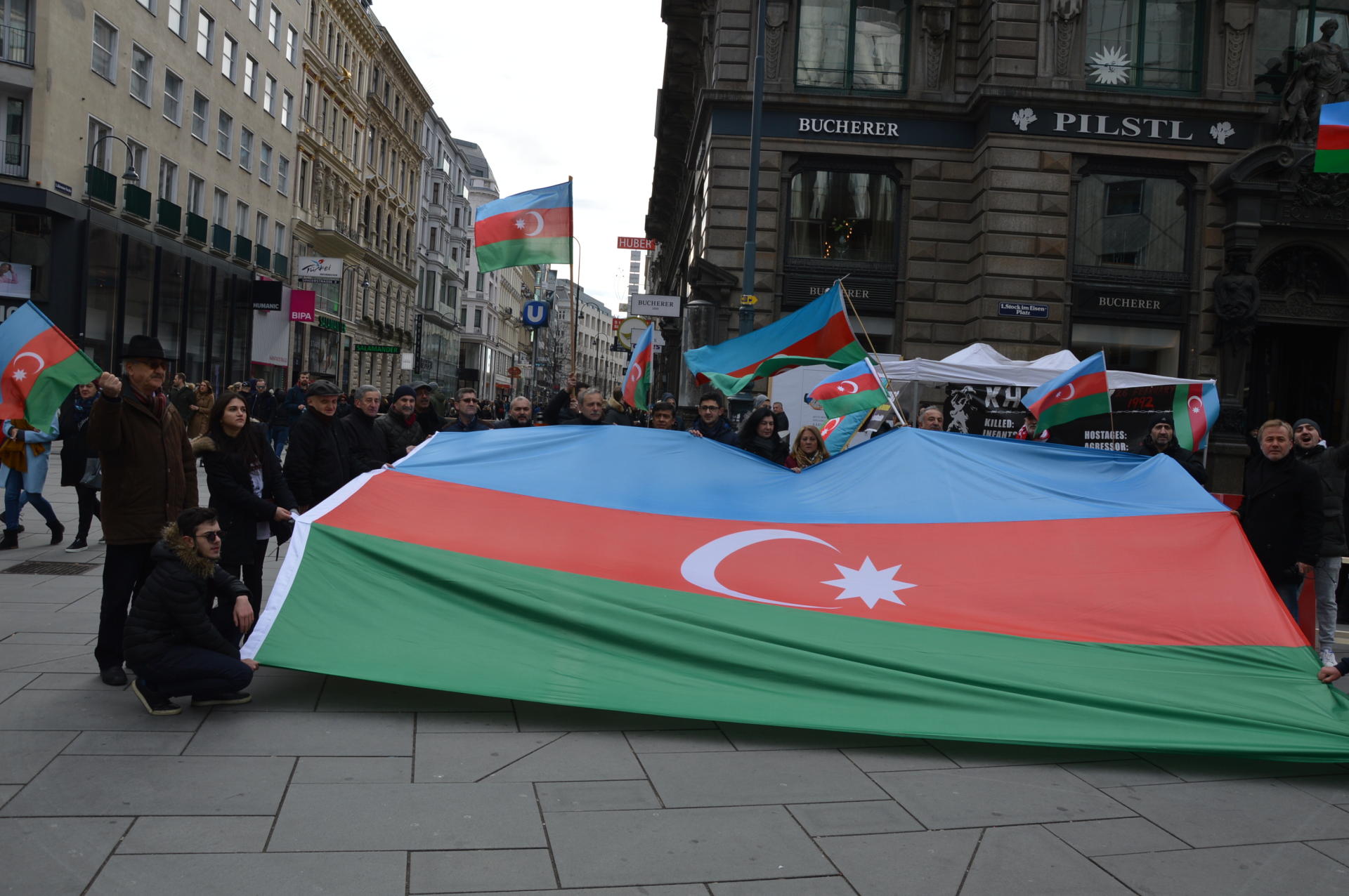 Vyanada Xocalıya Ədalət aksiyası ke&ccedil;rilib - FOTO