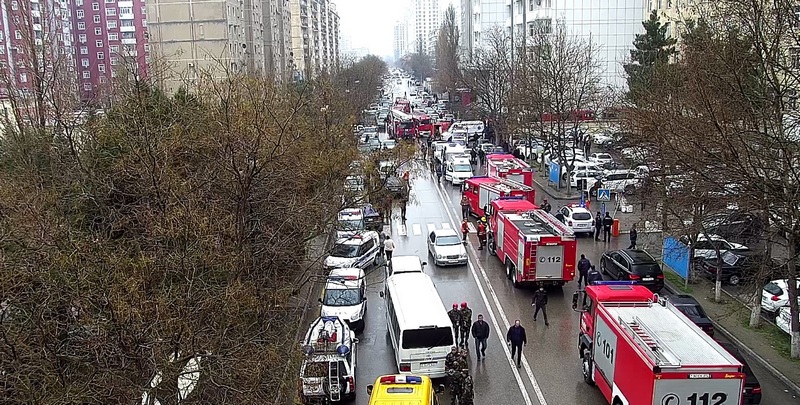 Yasamaldakı yanğın TIXAC yaratdı &ndash; FOTO