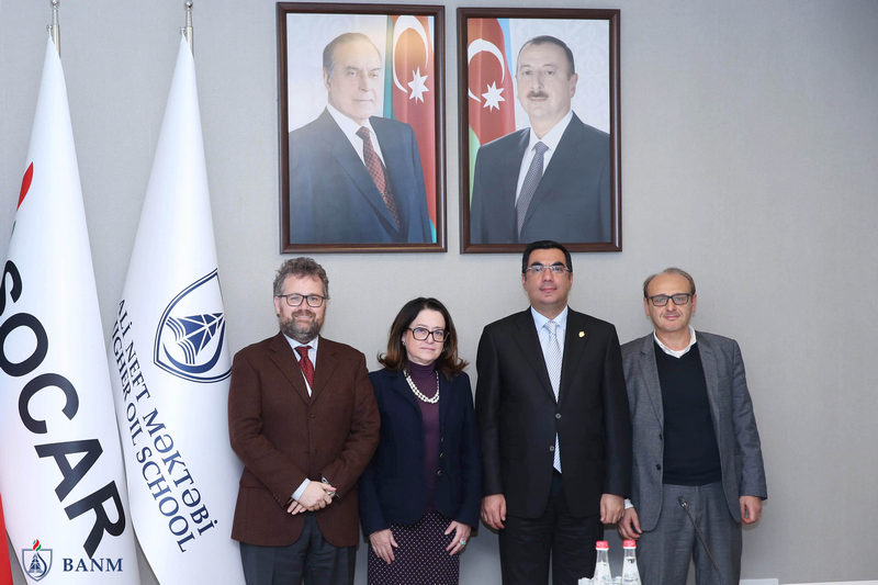 İtaliya şirkəti Bakı Ali Neft Məktəbində mərkəz açacaq