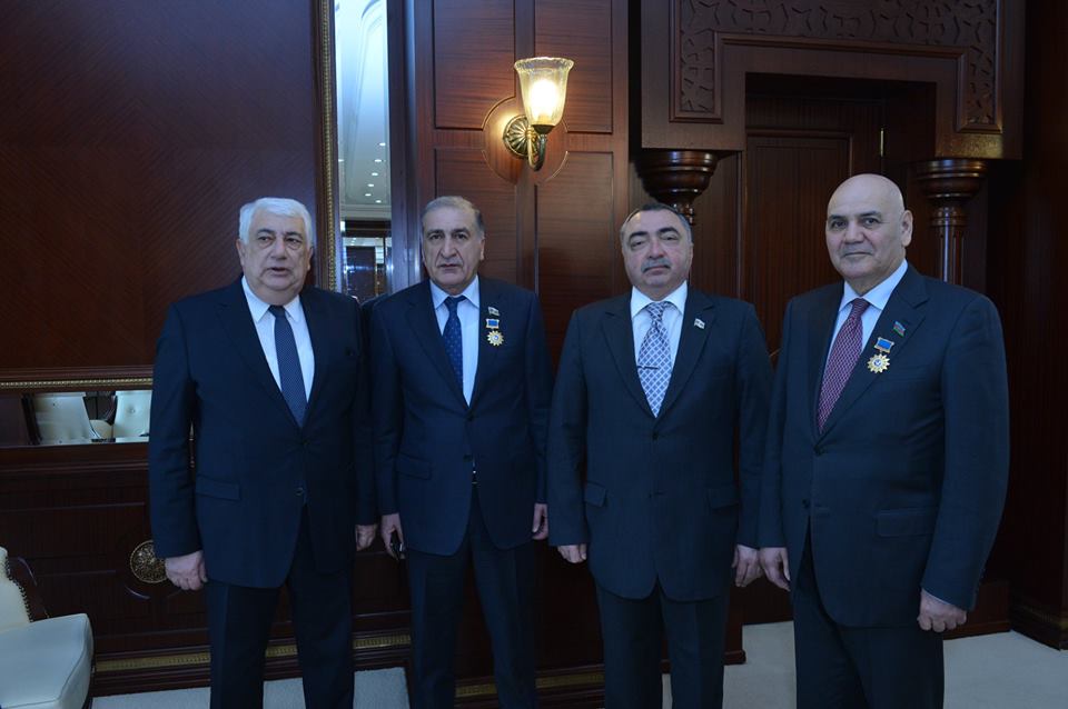 Azərbaycanlı deputatlar MDB PA-nın ordeni ilə təltif olundular - FOTOLAR