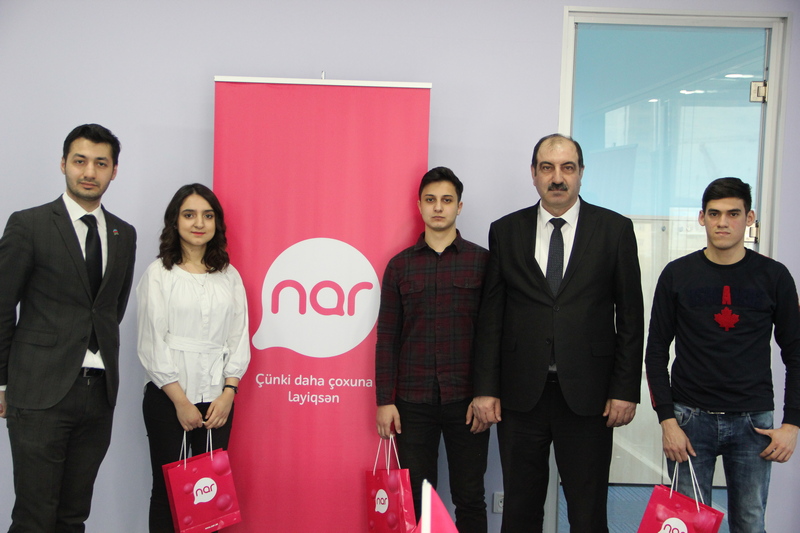 &ldquo;Nar&rdquo;&nbsp;fərqlənən tələbələri&nbsp; m&uuml;kafatlandırdı