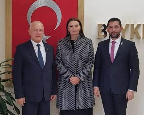 Deputat Şimal Kipr parlamentinin sədr m&uuml;avini ilə m&uuml;zakirə apardı