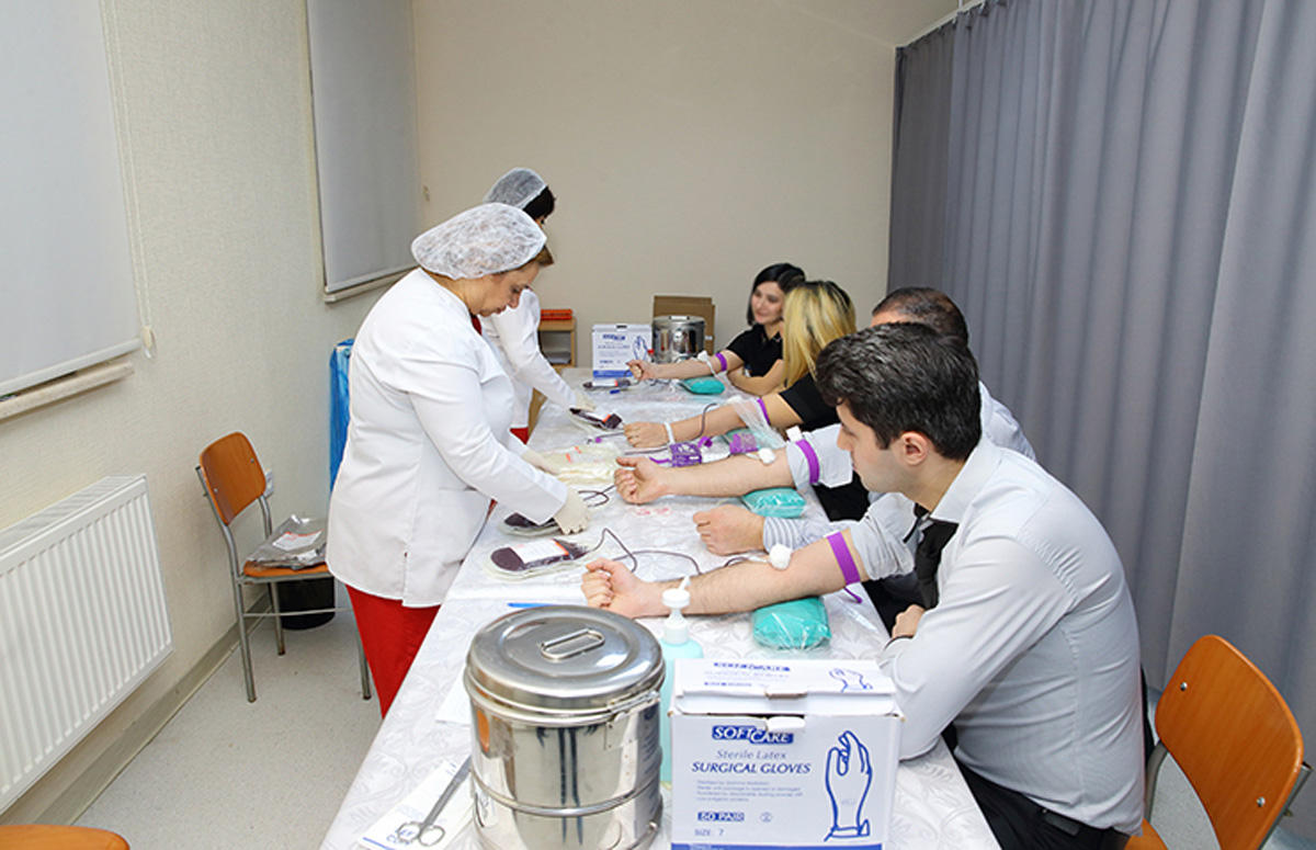 DTX əməkdaşları &ldquo;Qan ver, həyat bəxş et!&rdquo; aksiyasında - FOTO
