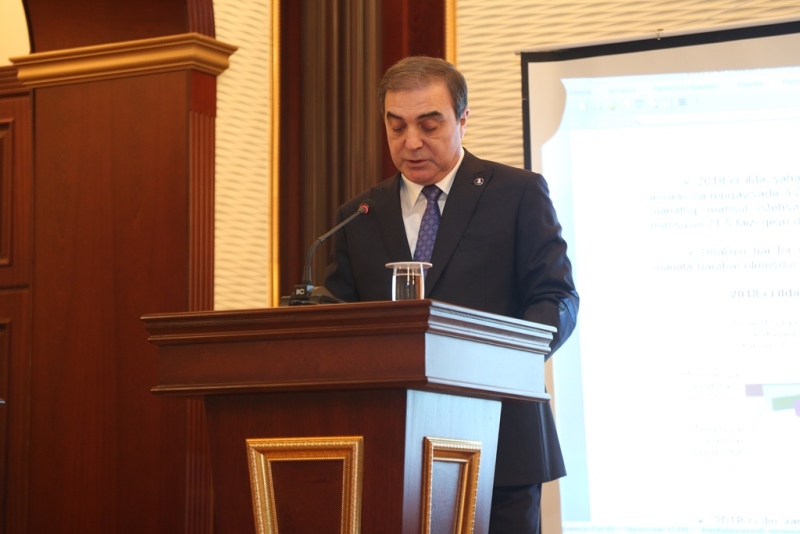 Gəncənin icra baş&ccedil;ısı hesabat verdi  &nbsp;