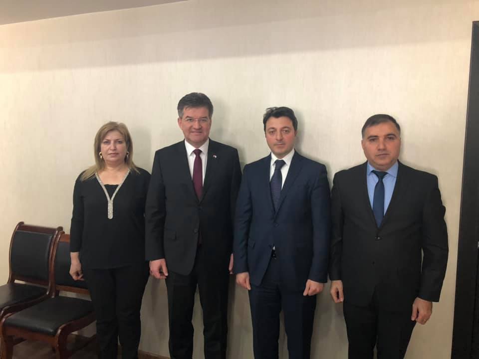 Qarabağ&nbsp;icmasının rəhbəri ATƏT sədri ilə g&ouml;r&uuml;şd&uuml;