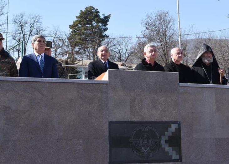 Sarkisyan Qarabağda belə görüntüləndi  
