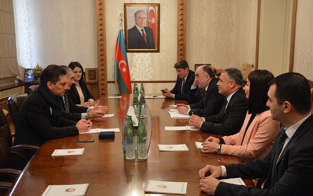 Nazir Azərbaycanla İtaliya arasında münasibətləri müzakirə edib
