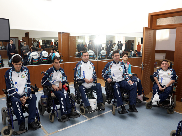 Boccia&ccedil;ılarımız A&ccedil;ıq Regional &Ccedil;empionata hazırlaşırlar