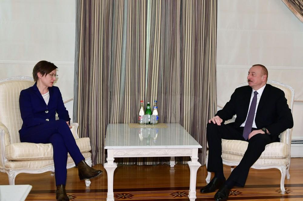 İlham Əliyev BMT rəsmisini qəbul etdi - YENİLƏNİB