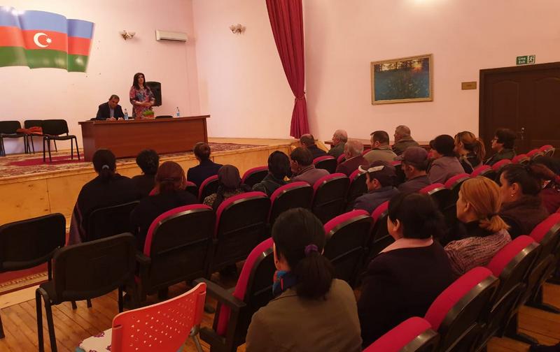 Deputat Kamilə Əliyeva növbəti dəfə seçicilərini dinlədi - FOTOLAR